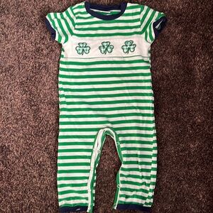 Shamrock toddler one piece